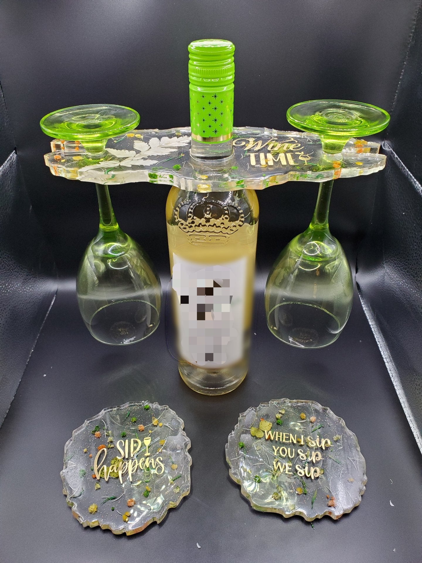 Wine Glass Caddy (Wine not included)