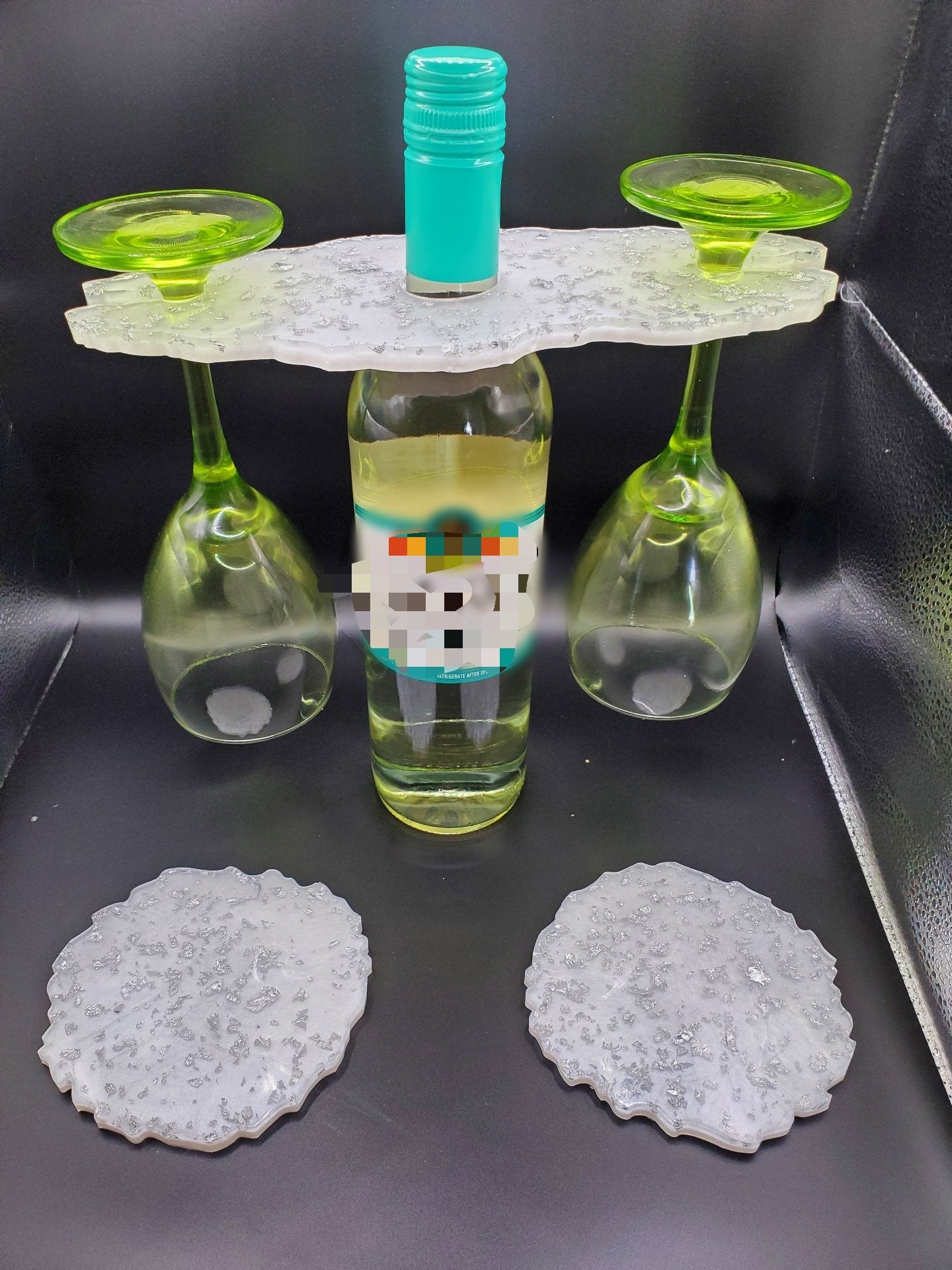 Wine Glass Caddy (Wine not included) - Helloboutiq LLC